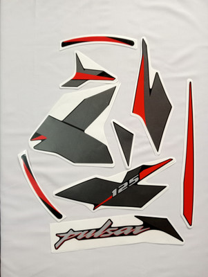 RKT Sticker & Decal for Bike(Red, Black, Multicolor)