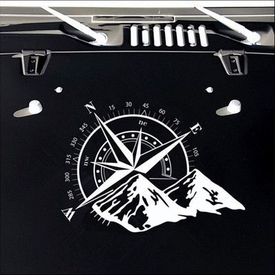 amazinghub Sticker & Decal for Car & Bike(White)