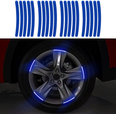 aksmit Sticker & Decal for Car & Bike(Blue)