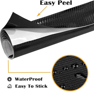 Vinylzone Wrap for Car & Bike(Black)