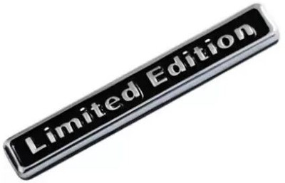 Cloudsale Emblem for Car & Bike(Black, Silver)