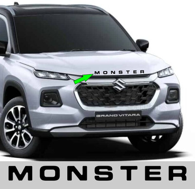 carmetics Emblem for Car(Black)