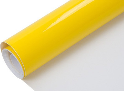 Wallmate Wrap for Car & Bike(Yellow)