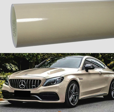 SUNBIRD Sticker & Decal for Car & Bike(Beige)