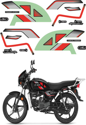 HRBull Sticker & Decal for Car & Bike(Multicolor)