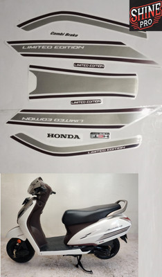 SHINEPRO Sticker & Decal for Scooter(Grey)