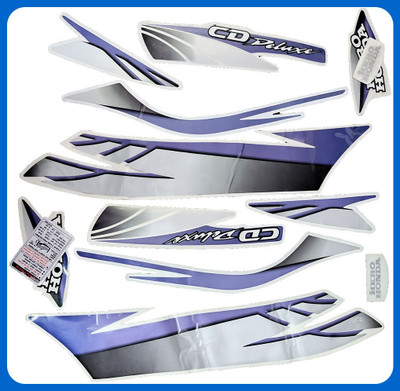 Ultimate Vision Sticker & Decal for Bike(Multicolor)