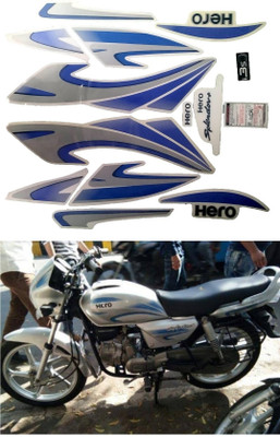 SHINEPRO Sticker & Decal for Bike(Multicolor)