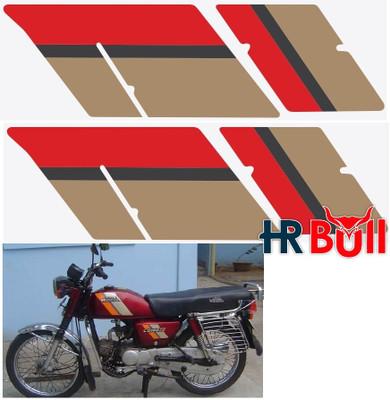 HRBull Sticker & Decal for Bike(Multicolor)