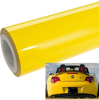SUPERFAB Wrap for Car & Bike(Yellow)