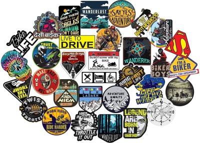 A1GRAPHIX Sticker & Decal for Car & Bike(Multicolor)