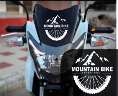 STANDARD Sticker & Decal for Bike(White)
