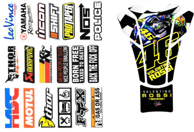 acube mart Sticker & Decal for Bike(Multicolor)