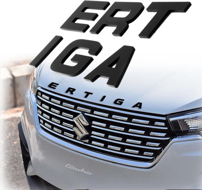 EliteAuto Emblem for Car & Bike(Black)