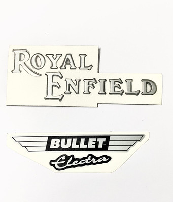 Vishal Mart Emblem for Bike(Silver)