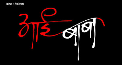 AarnaDecals Sticker & Decal for Car & Bike(Red)