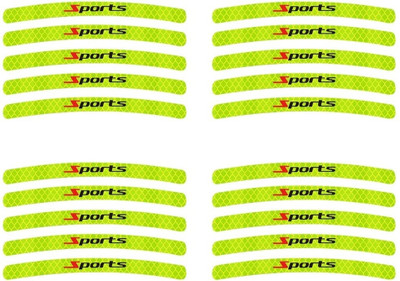 My Machine Sticker & Decal for Car & Bike(Green)