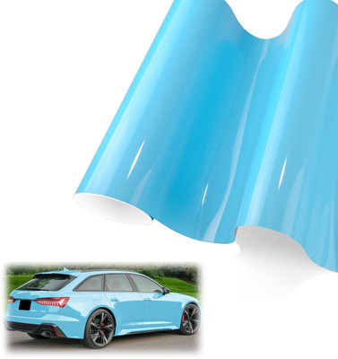 SUPERFAB Wrap for Car & Bike(Blue)