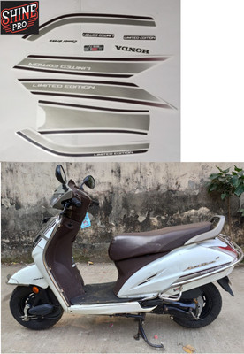 SHINEPRO Sticker & Decal for Scooter(Grey)
