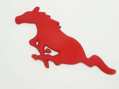 LAVITRA Emblem for Car & Bike(Red)