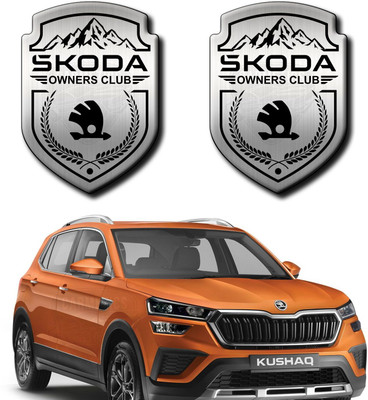 carmetics Emblem for Car(Silver)