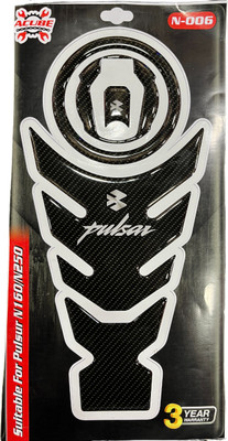 acube mart Sticker & Decal for Bike(Black)