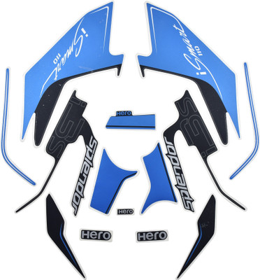 Ultimate Vision Sticker & Decal for Bike(Multicolor)