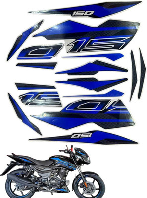 RIDERKART Sticker & Decal for Bike(Blue)