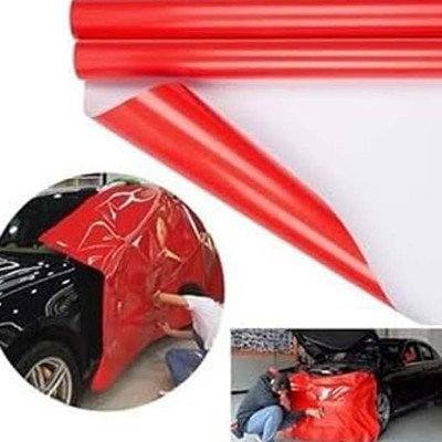 Vinylzone Wrap for Car & Bike(Red)
