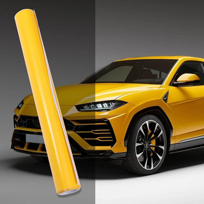 SUPERFAB Wrap for Car & Bike(Yellow)