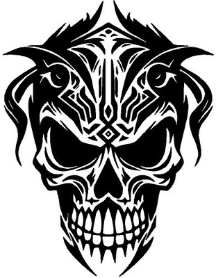 AarnaDecals Sticker & Decal for Car & Bike(Black)