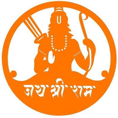 AarnaDecals Sticker & Decal for Car & Bike(Orange)