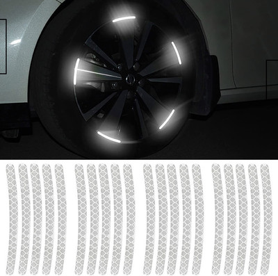 carempire Sticker & Decal for Car & Bike(White)