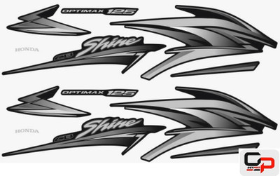 GetPro Sticker & Decal for Bike(Black)