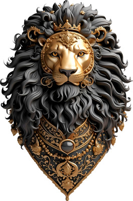 SELPRA Sticker & Decal for Car & Bike(Gold, Black)