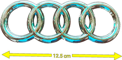 Monogram Emblem for Car(Silver)