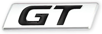 Genesis Emblem for Car & Bike(Silver, Black)