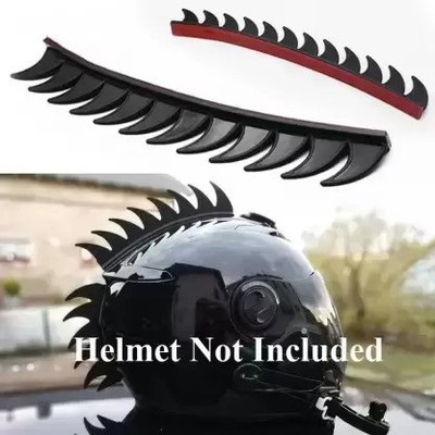 Jetnix Helmet Mohawk for Bike(Black)