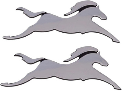 Voiture Emblem for Bike(Silver)
