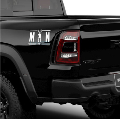 indnone® Sticker & Decal for Car(White)