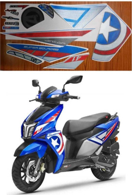 ARFA Sticker & Decal for Scooter(Blue)