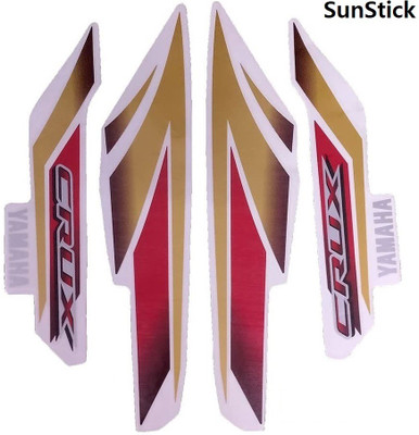 SunStick Sticker & Decal for Bike(Multicolor)