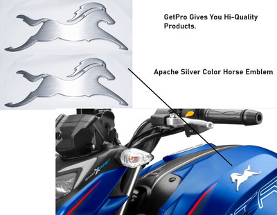 SHINEPRO Sticker & Decal for Bike(Silver)