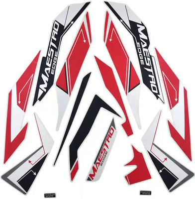 Ultimate Vision Sticker & Decal for Bike(Multicolor)