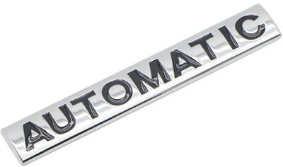 AutoBizarre Emblem for Car & Bike(Silver, Black)