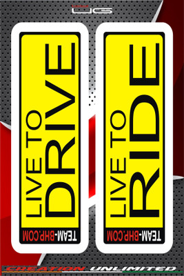 MODAROCK Sticker & Decal for Car(Multicolor)