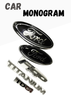 lamkpti Emblem for Car(Silver)