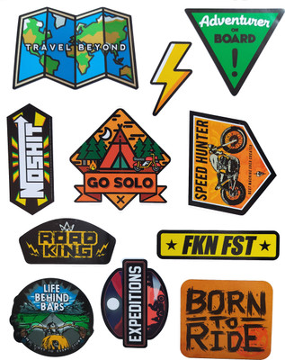 A1GRAPHIX Sticker & Decal for Car & Bike(Multicolor)