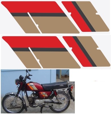 DECAL ARTISTRY Sticker & Decal for Bike(Multicolor)