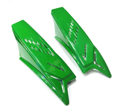 acube mart Helmet Mohawk for Bike(Green)
